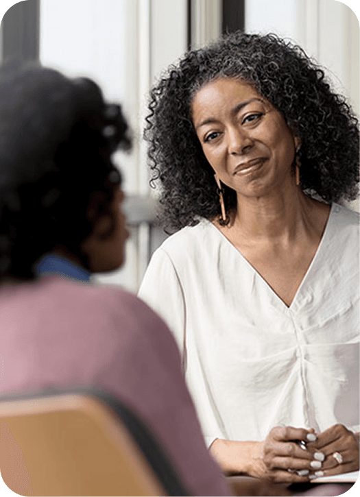 AI partner figure background